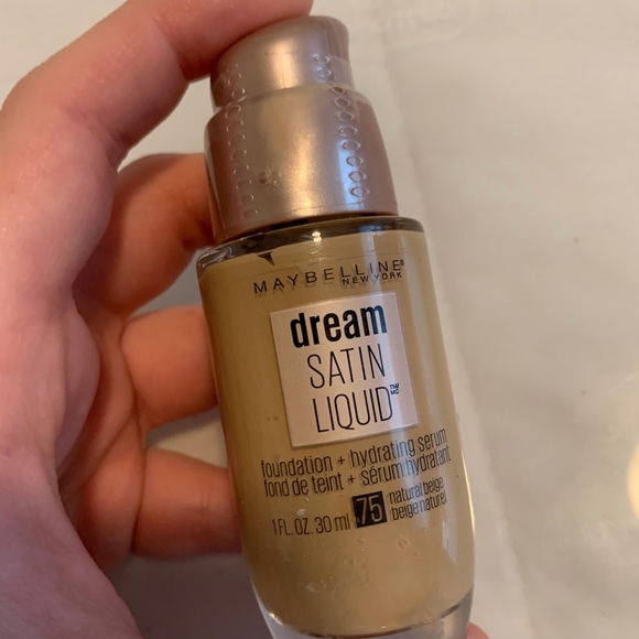 maybelline dream satin liquid natural beige